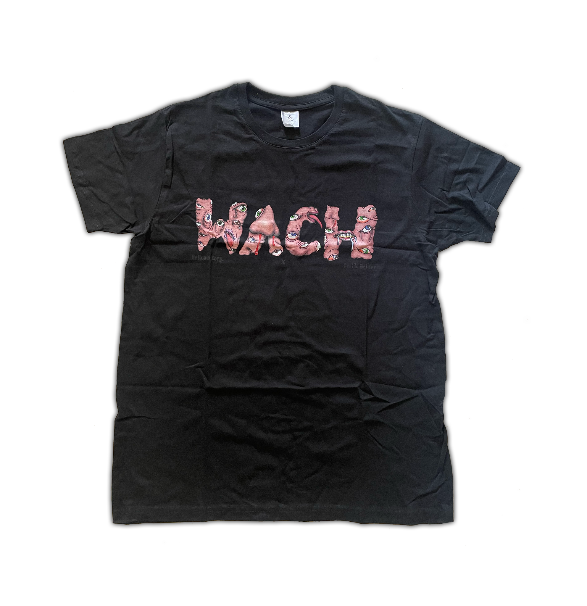 Bild von beslik meister x delicate corp. 'WACH' - SHIRT [schwarz]